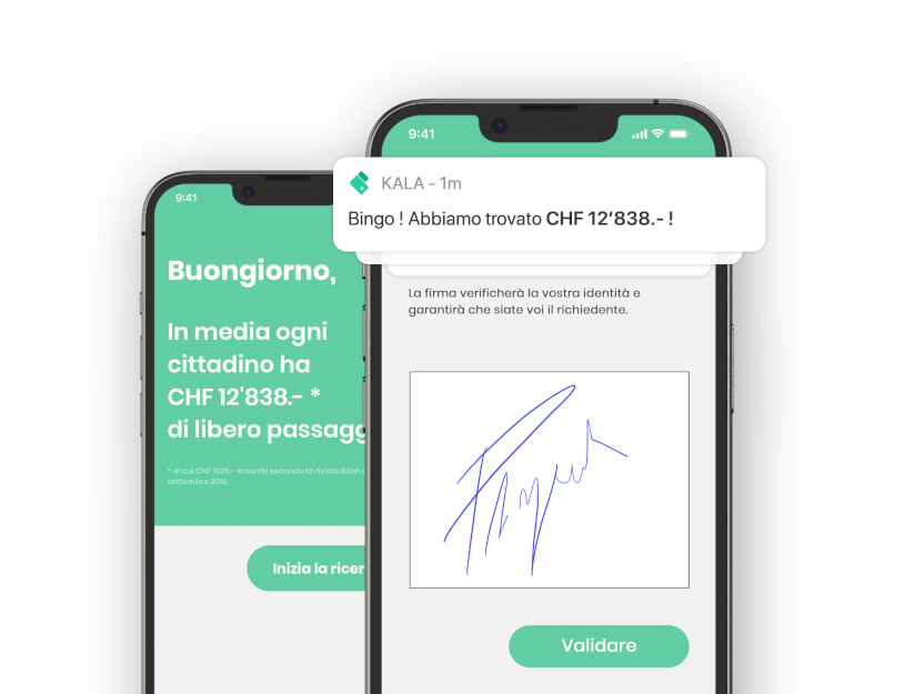 L'app Kala ti permette di ritrovare i tuoi beni smarriti.