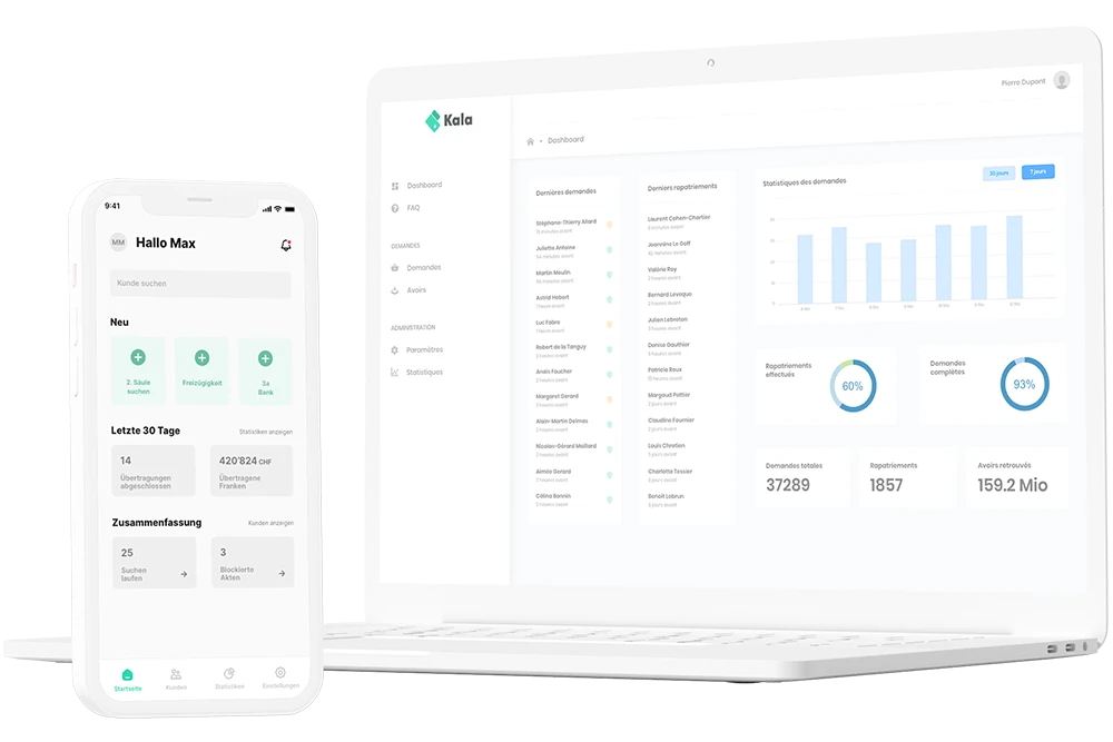 Kala dashboard