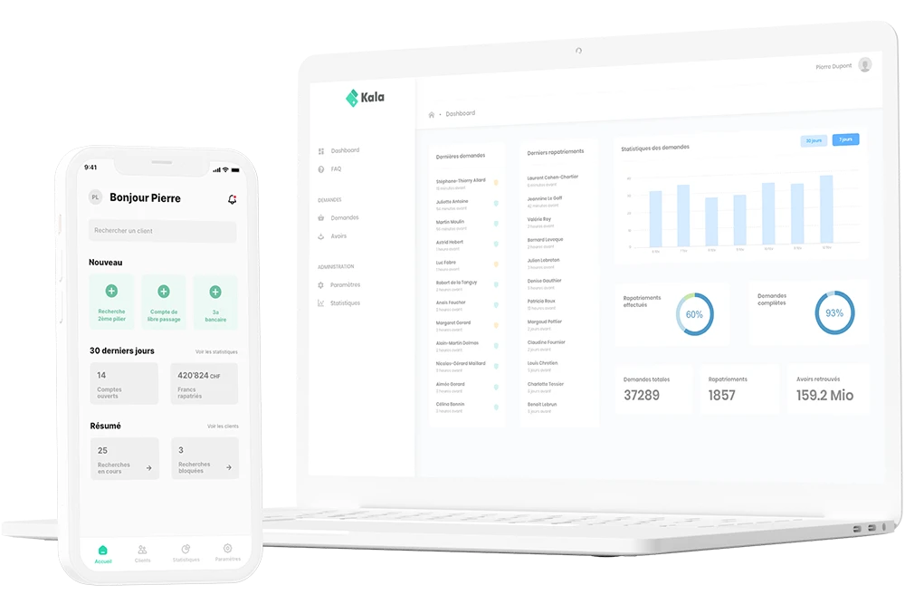 Kala dashboard
