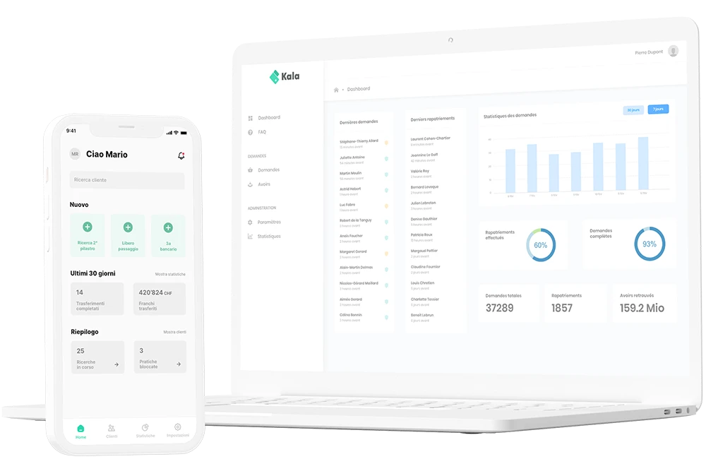 Kala dashboard